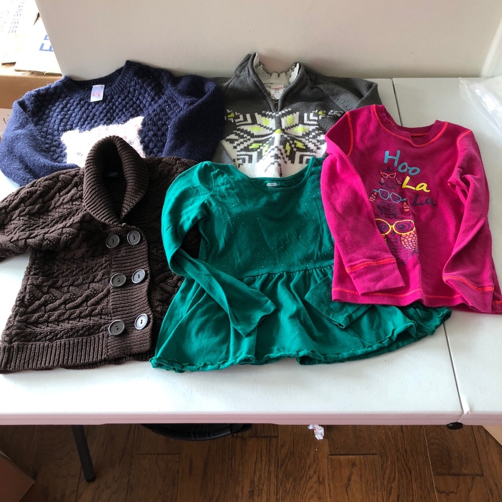 5/5T sweater bundle